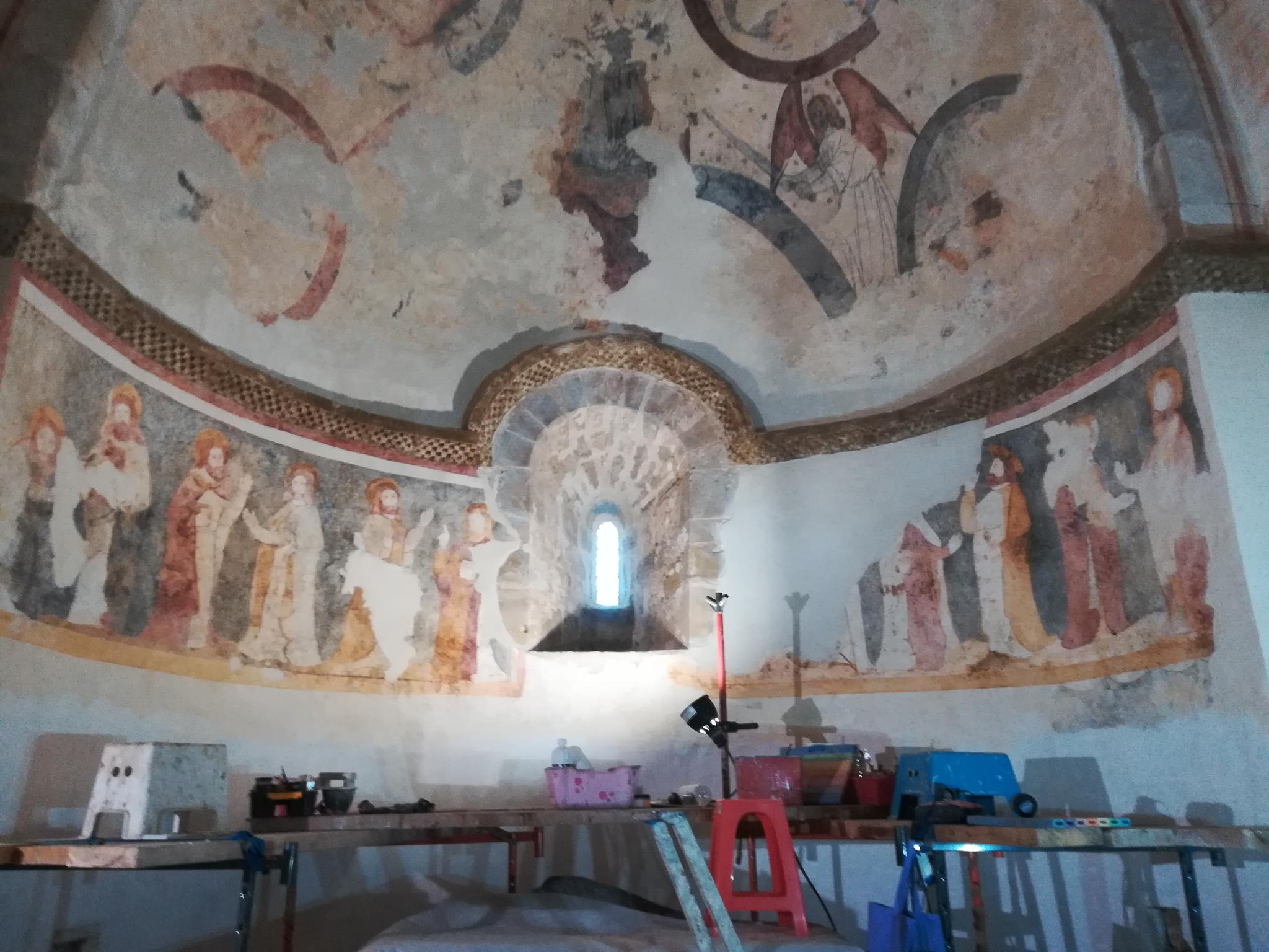 Travaux de restauration - Avancement des travaux