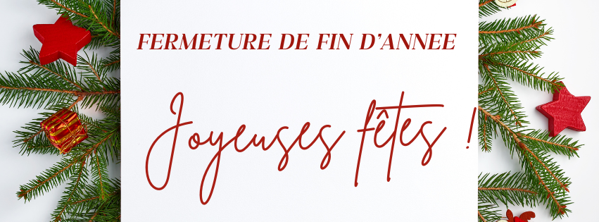 Fermeture de fin d'année