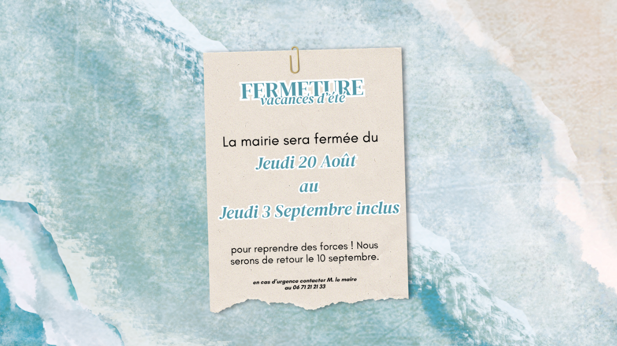 Vacances d'été